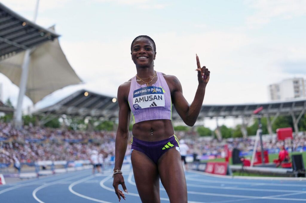 Again, Amusan Makes History, Emerges Paris Diamond League winner
