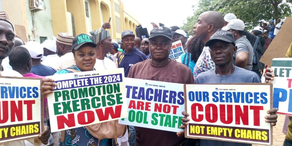 Angry Abuja Teachers Revolt Over Entitlement