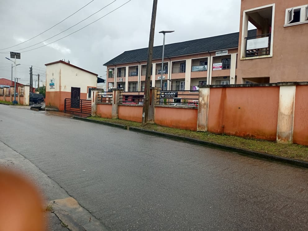 Gov Otu's shopping mall along Parliamentary Road, Calabar